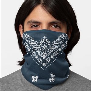 BluePaisley Bandana Rag Face Wrap Neck Gaiter